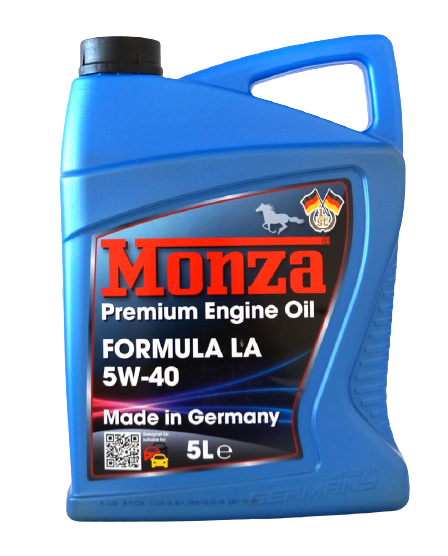 Моторное масло Monza Formula LA 5W40, 5л